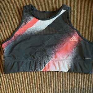 Adidas high neck sports bra